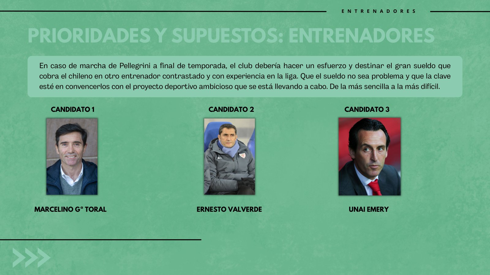 Real Betis Balompié · planificación deportiva