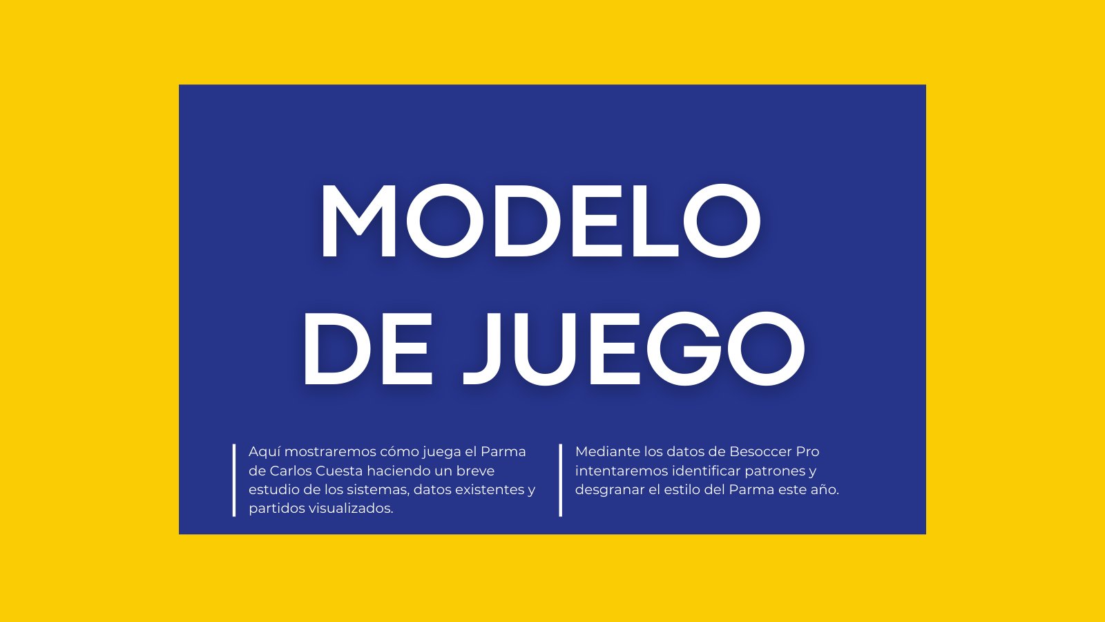 Parma Calcio · preparación de mercado